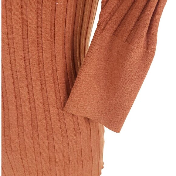 Nicholas Ivanna Sweater Size S Womens Desert Brown $245 - Picture 8 of 13